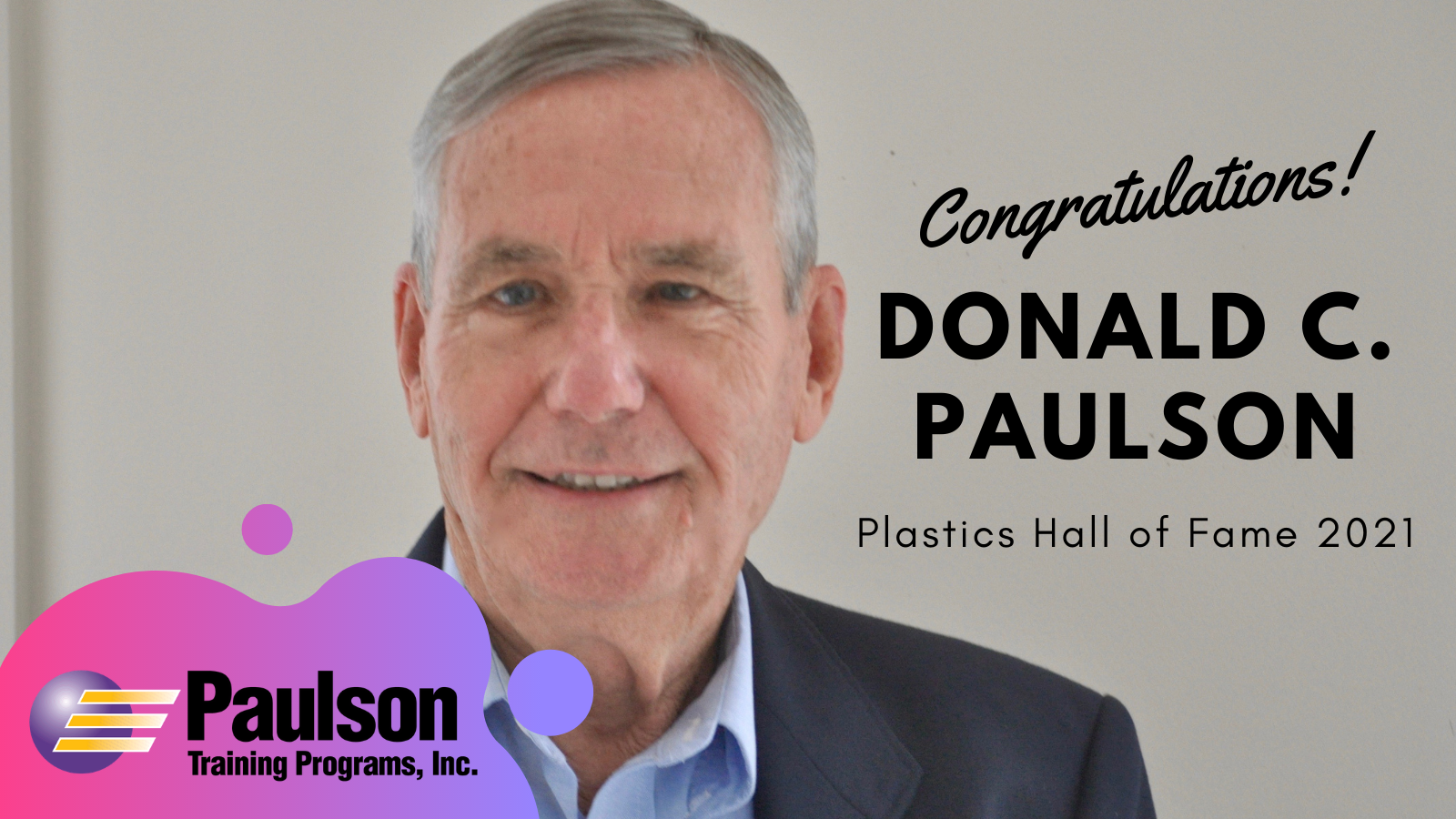 Don Paulson Inducted into the Plastics Hall of Fame