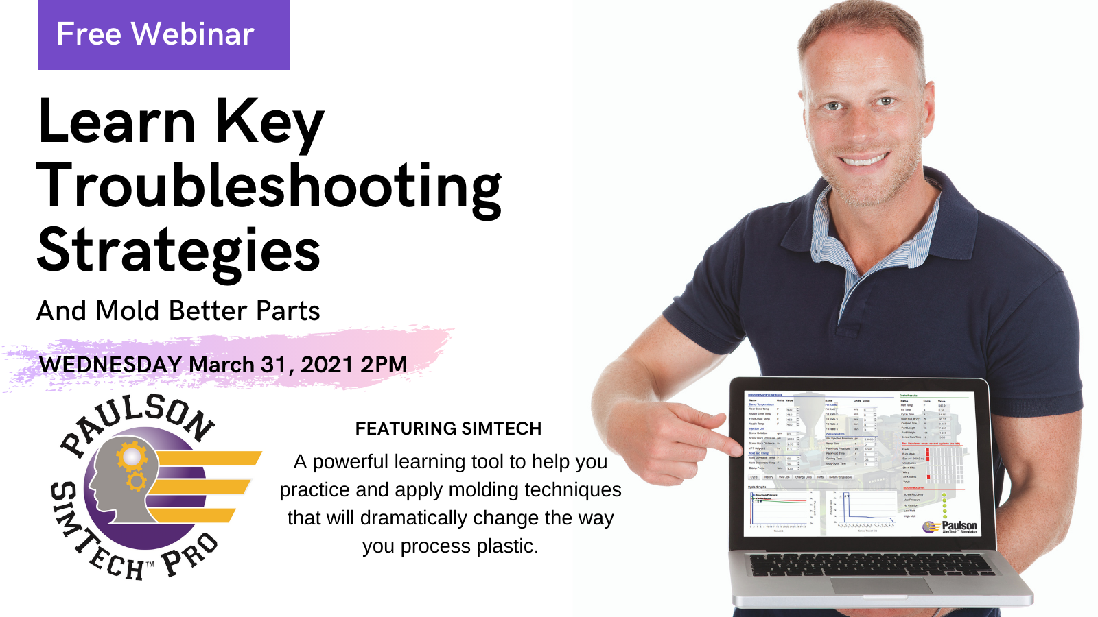 Webinar: Learn Key Troubleshooting Strategies and Mold Better Parts