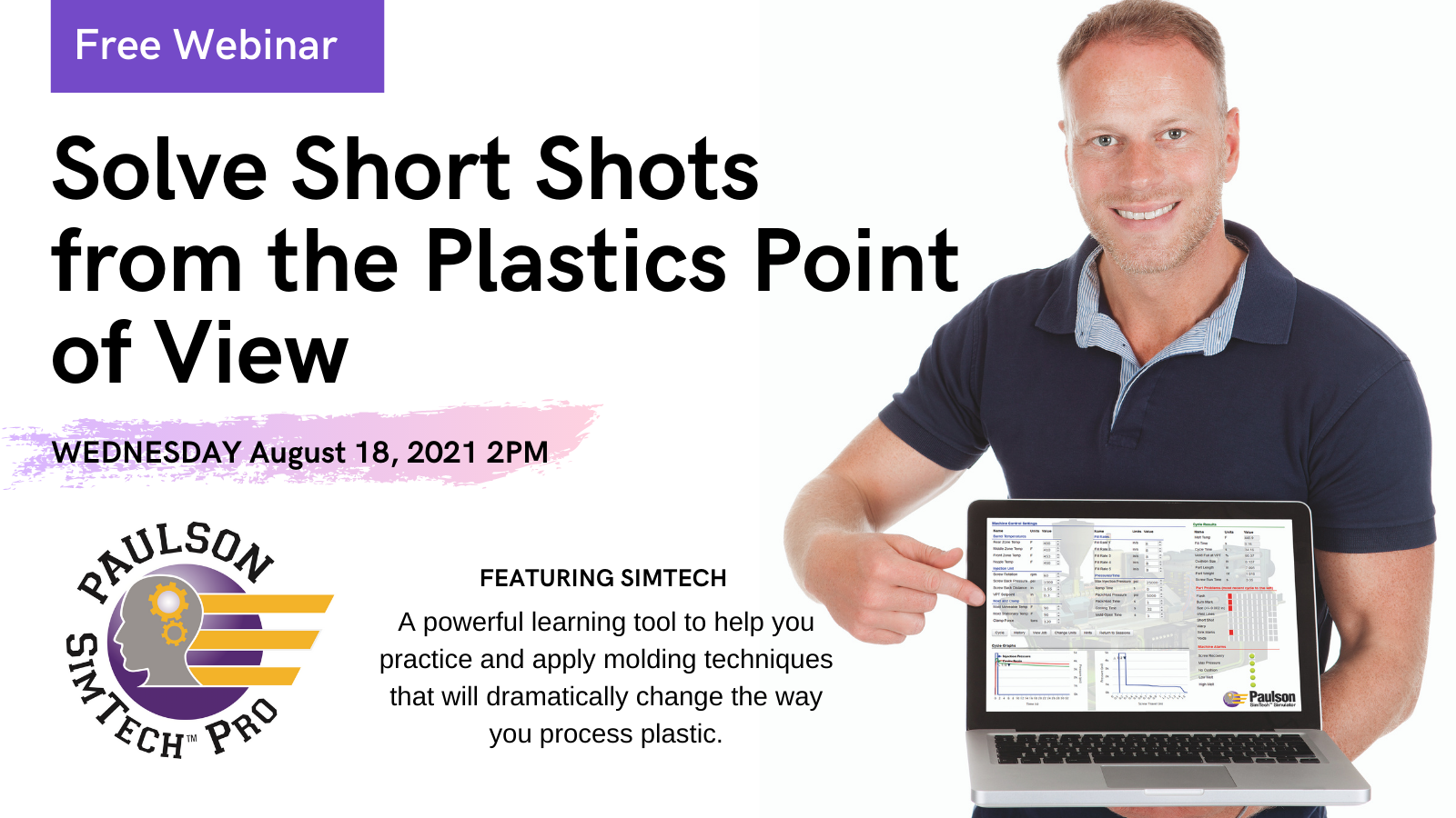 Webinar: How to Solve Short Shots from the Plastics Point of View